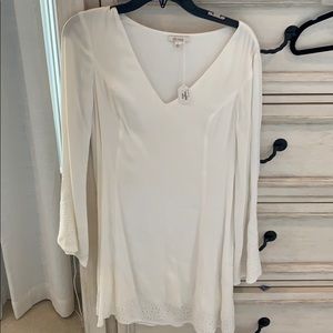 White cocktail dress